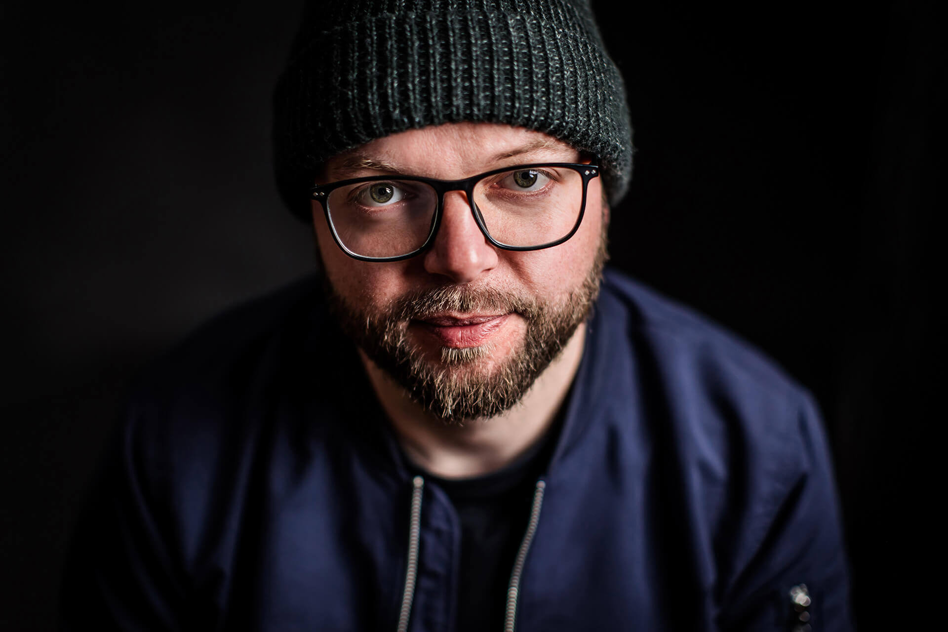 Männerportrait im Studio